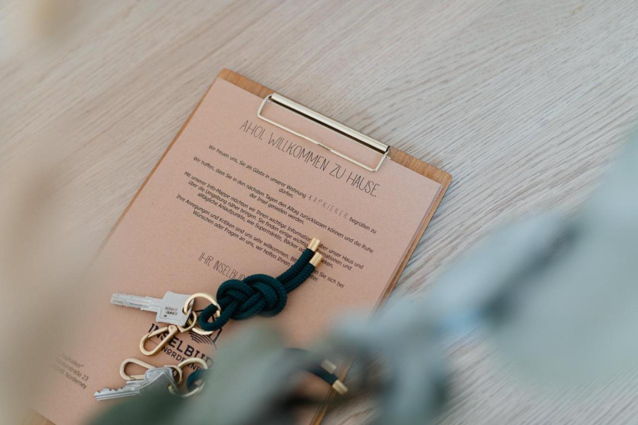 Kapkieker Apartment นอร์เดอร์ไน ภายนอก รูปภาพ